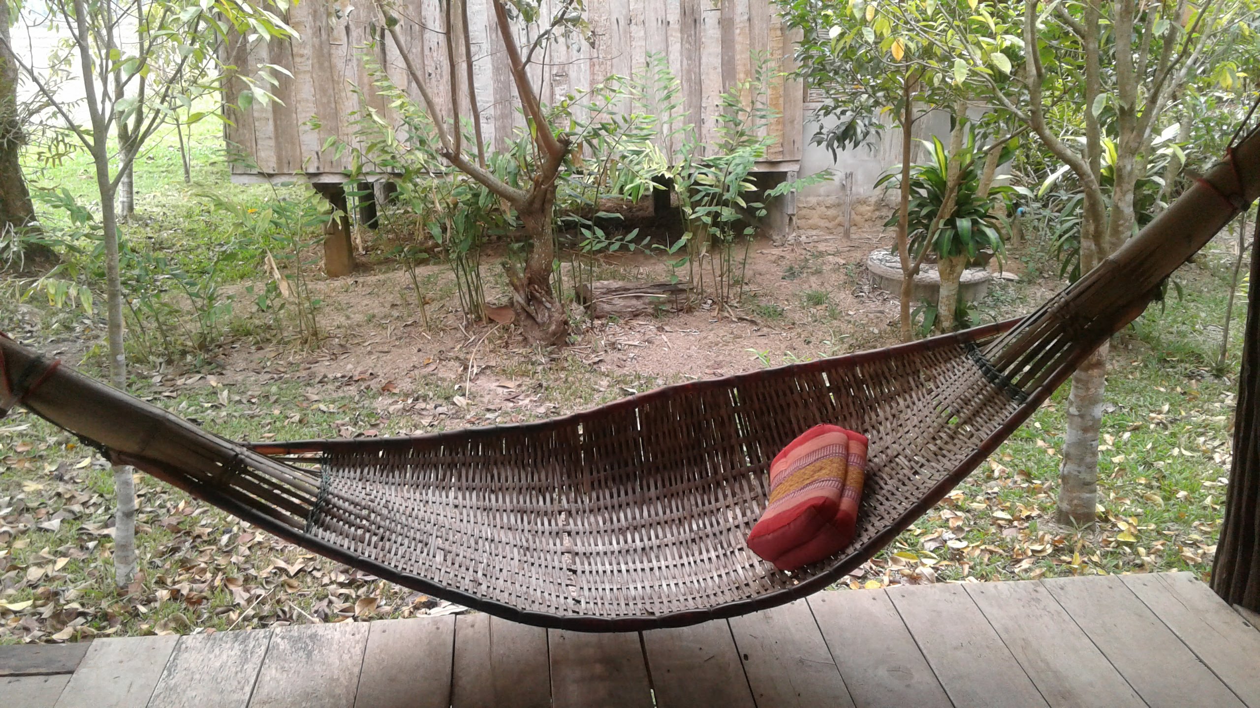 hammock at homestay thailand
