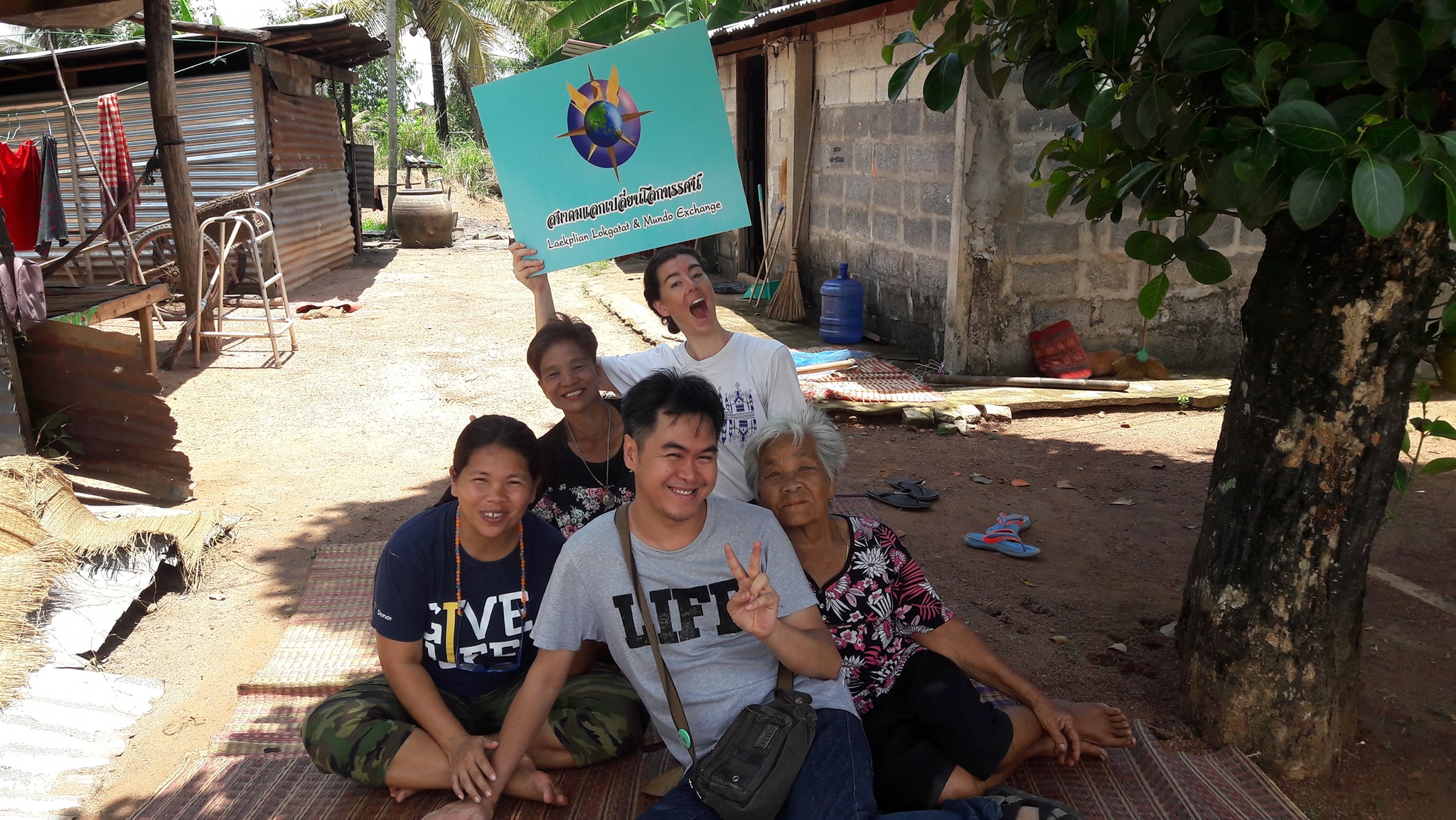 Mundo Exchange, Laekplian Lokgatat, Adopt an Elder in Thailand
