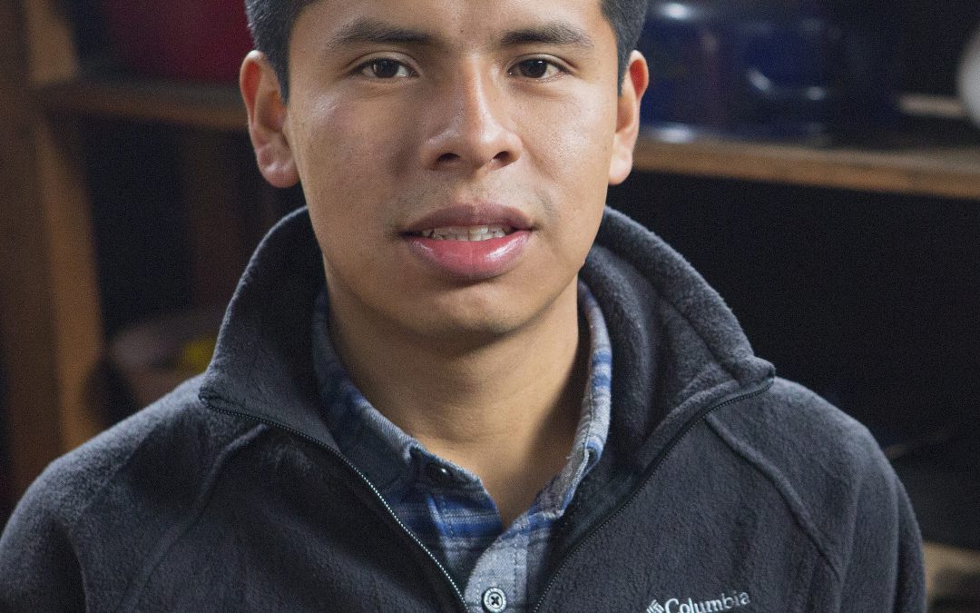 portrait of Mateo, a scholarship student from Chajul